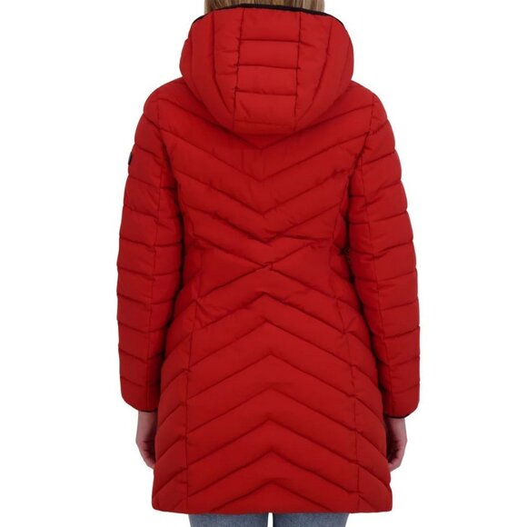 DKNY Women's Stretch Walker Coat NWT - Picture 2 of 4